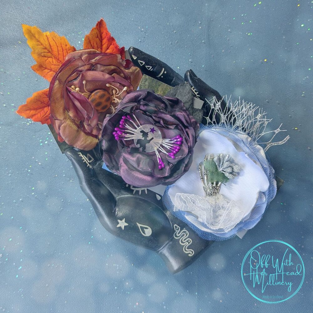 Hair Flower Trio