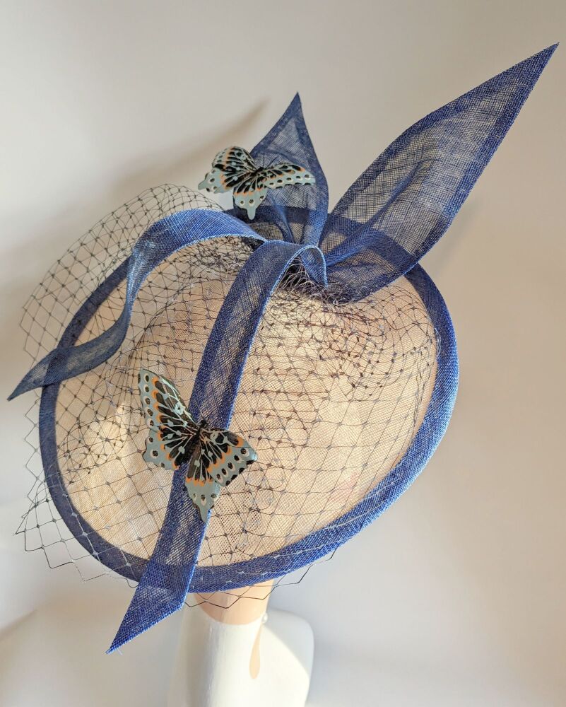 Cymbeline in Ivory and Royal Blue