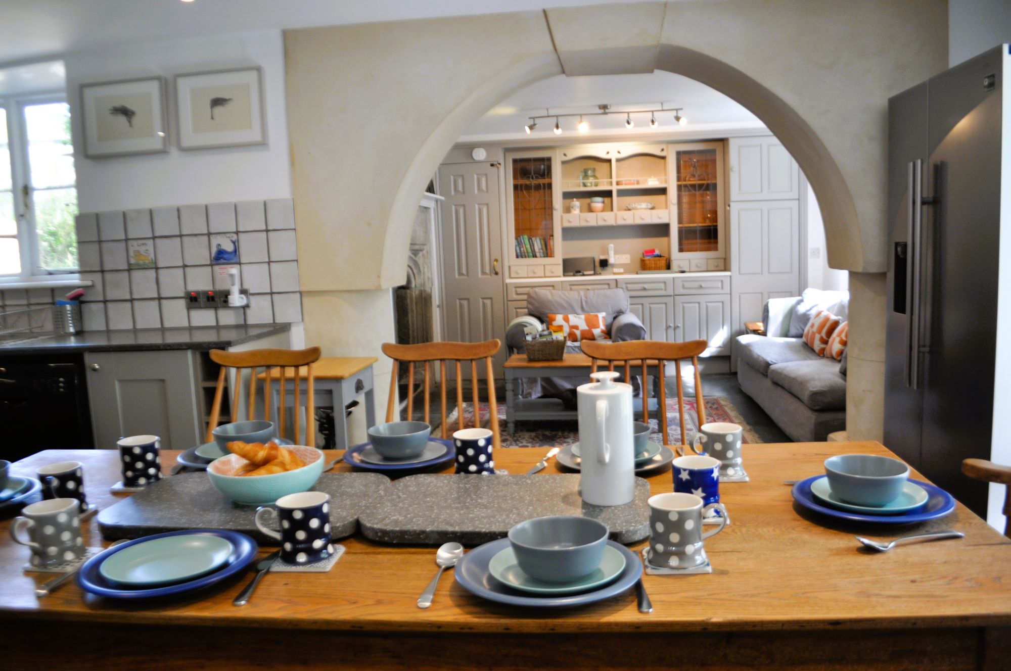 rectory kitchen and snug