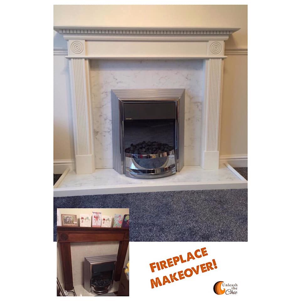 Fireplace makeover
