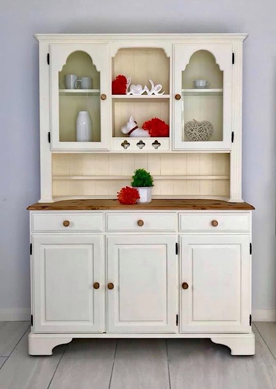 Pine Dresser Restyled  in cream