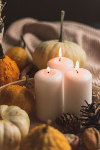 pumpkin candles