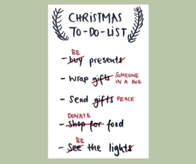 Christmas To Do list