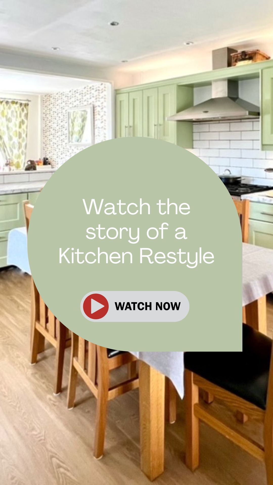 watch the story of a Kitchen Restyle