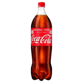 Coca-Cola Original Bottles 1.5 Litre Refreshing Fizzy Drink 