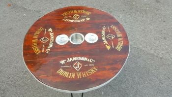 Jameson Whisky Drinks Table