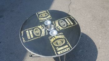 Jack Daniels Drinks Table
