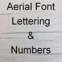Arial font