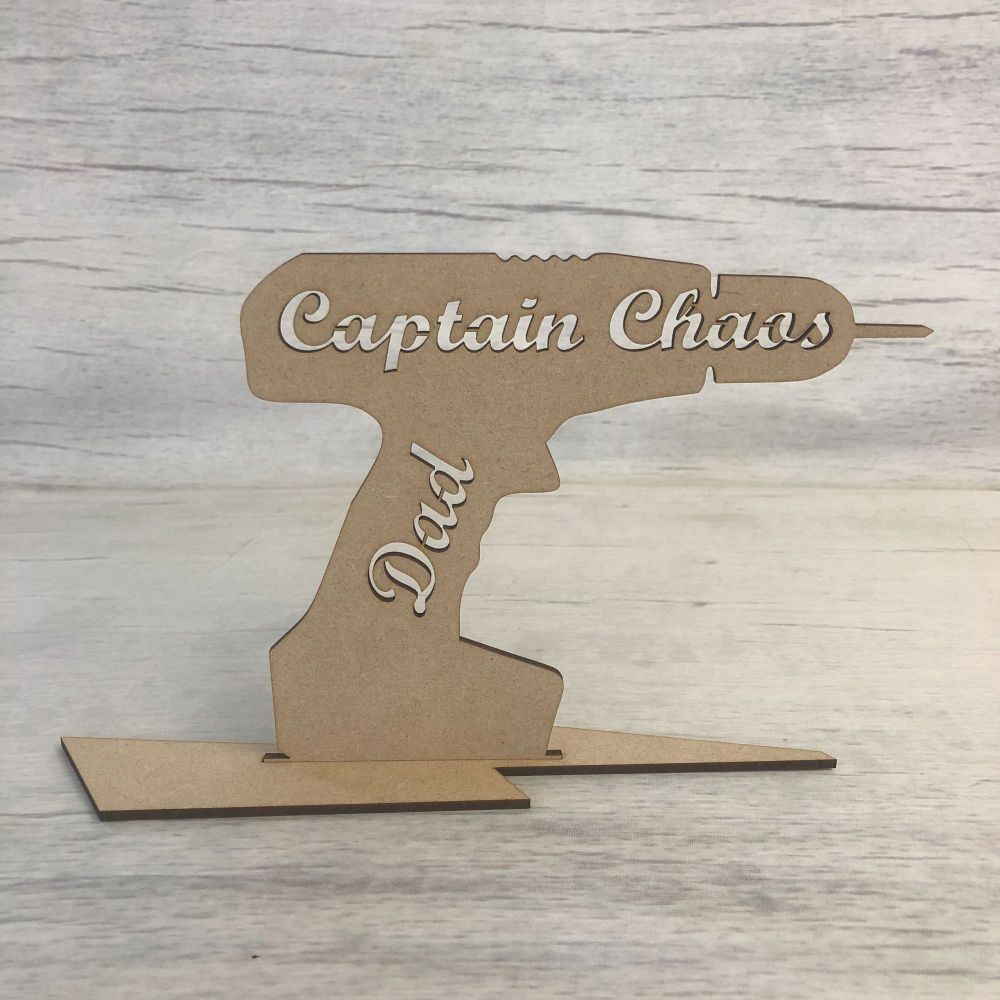 Captain Chaos plaque.