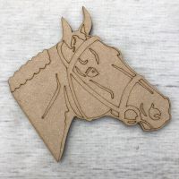Horse - engraved