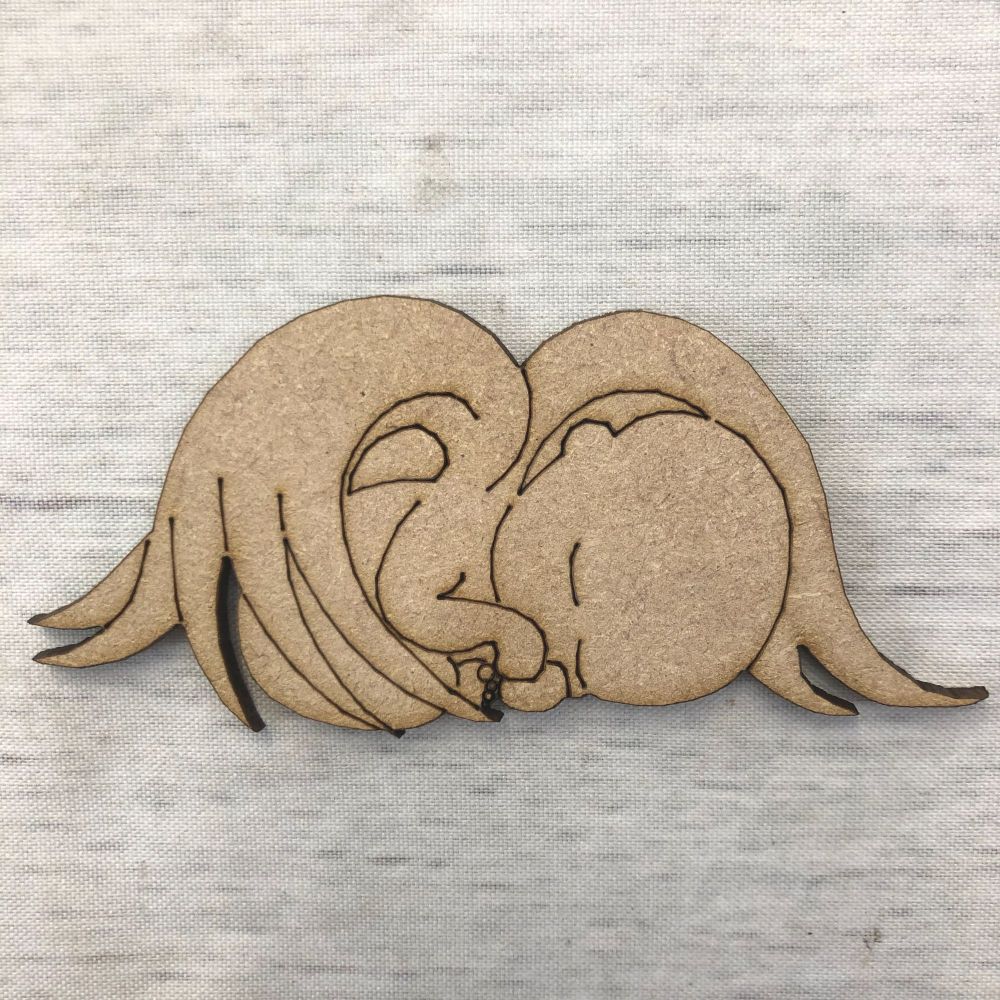 Baby Angel - engraved