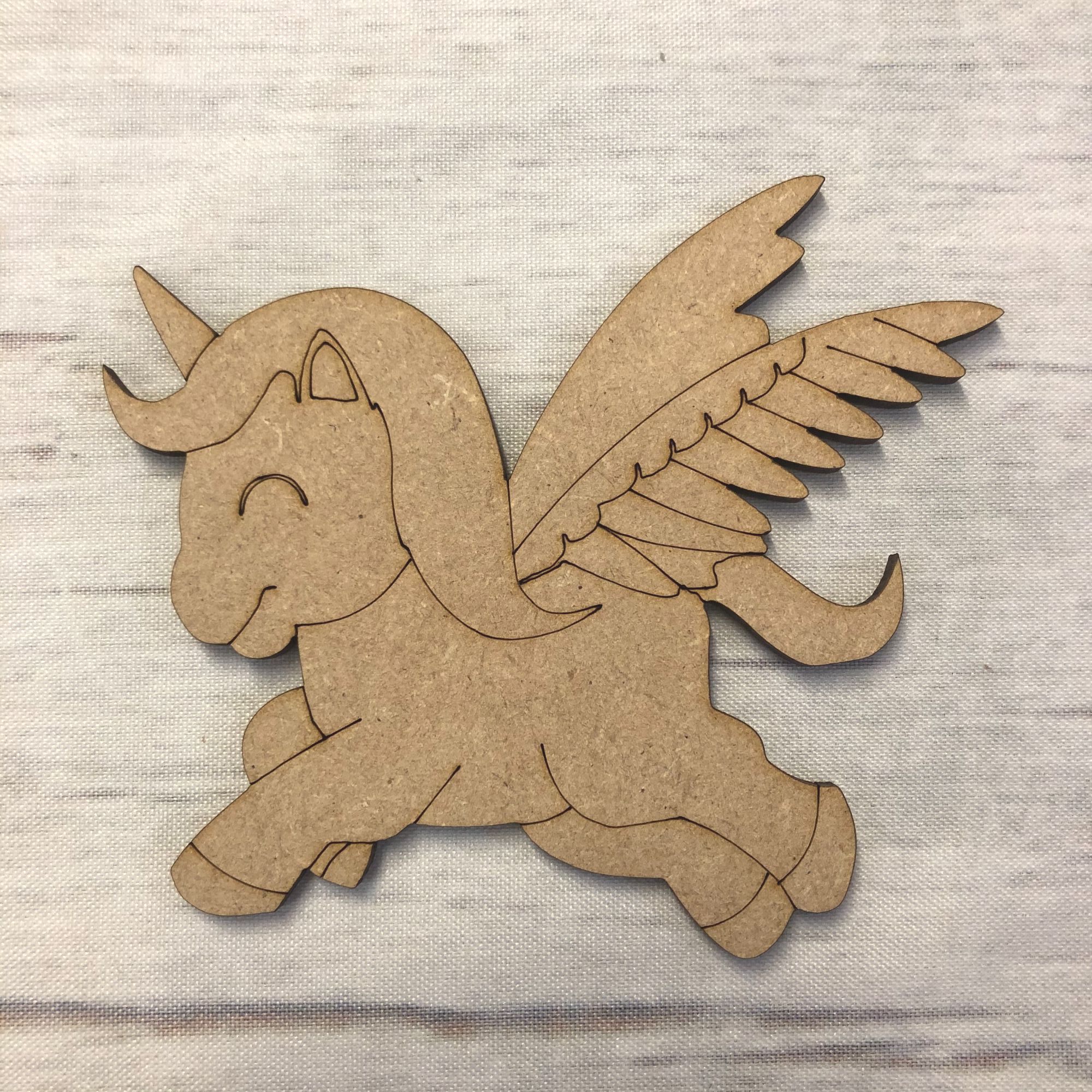 Engraved Unicorn