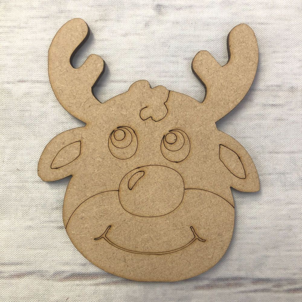 Reindeer - engraved