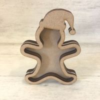 Gingerbread Man Shaker (with Acrylic)