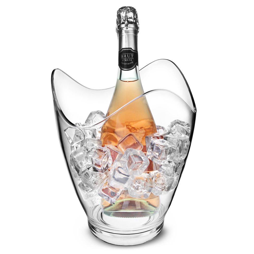 Champagne Bucket with Flute Set