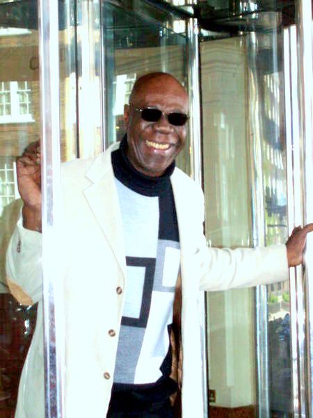 Saxophonist Manu Dibango