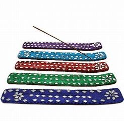 Accessories - Incense Stick Ash Catchers  ~  Glitter  Design - Various colours available
