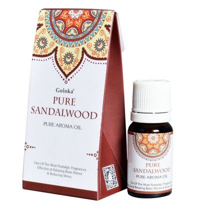 Sandalwood oil from Goloka - Alcohol - free Natural & Pure