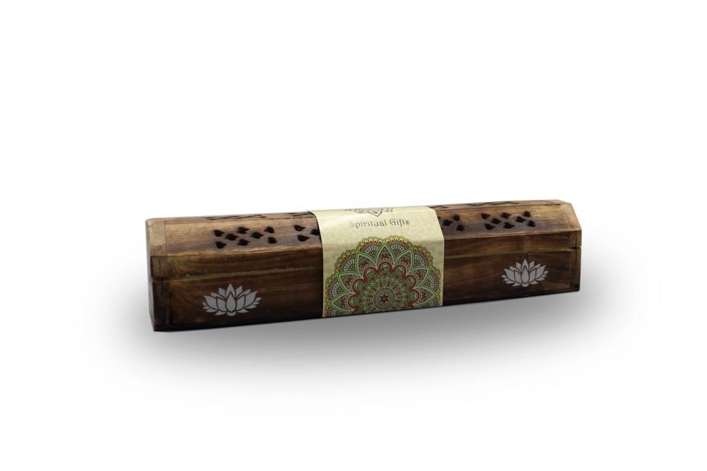 Accessories - Long Smoke Box - Classic Lotus design