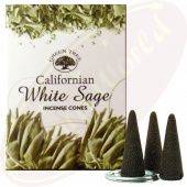 Green Tree - Californian White Sage Incense -CONES