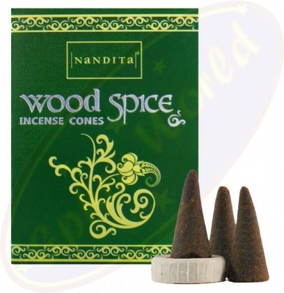Nandita - Wood Spice Incense – CONES