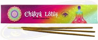 Green Tree - Chakra Lotus Incense - Sticks