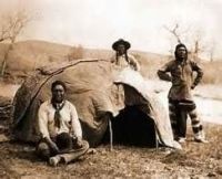 Old picture of native indian