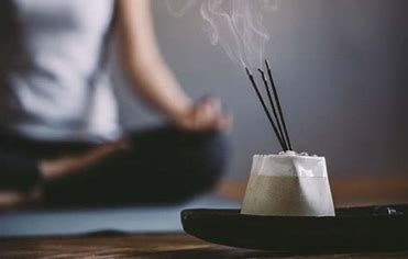 yoga and incense