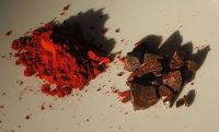 Dragons blood resin and incense powder