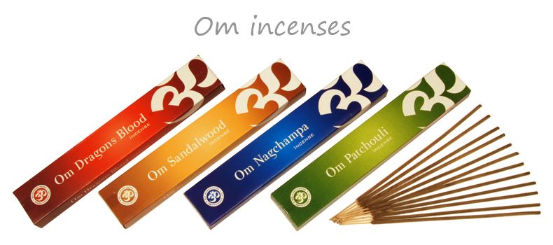 om range of incense