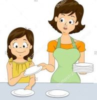 CLIP ART- 2022 HELP WITH DISHES