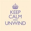 SIGNAGE- KEEP CALM unwind 2022