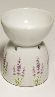 Ceramic Oil Burner - Lavender design