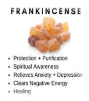 2024 multi ingredients for smudging X5 - frankincense