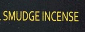 Smudge Incense Ranges