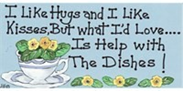 *Fridge Magnets - FM – 195 - I like hugs and …