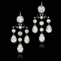 2024 Silver CZ earrings