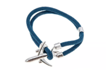 STD-A-BL-1 - Airplane Rope Bracelet - BLUE