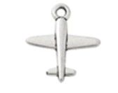 STD/AP1/C/3  - Tibetan Silver Airplane Charm – Small - no engine