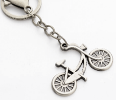 STD/BIKE/A2/Key - Cycle With Chain Guard Keyring