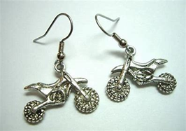 STD/MBP/D2/EARRING - Dirt Bike Motorbike Earrings