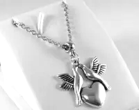 STD/P/NL/6  - “Love Birds” Charms Pendant Necklace