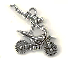 STD/MBP/E1/NL - Stunt Man on Motorbike Necklace