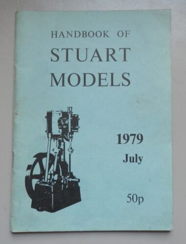 STUART MODELS LIVE STEAM ENGINE 1979 CATALOGUE