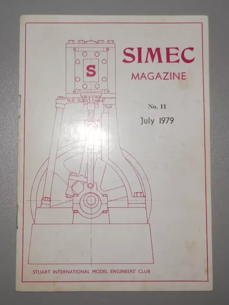 SIMEC STUART MODELS LIVE STEAM ENGINE MAGAZINE No.11 JULY 1979