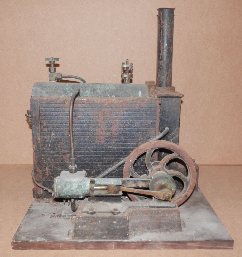 EARLY BASSETT LOWKE LIVE STEAM ENGINE TANGYE No.2 & BOILER PLANT