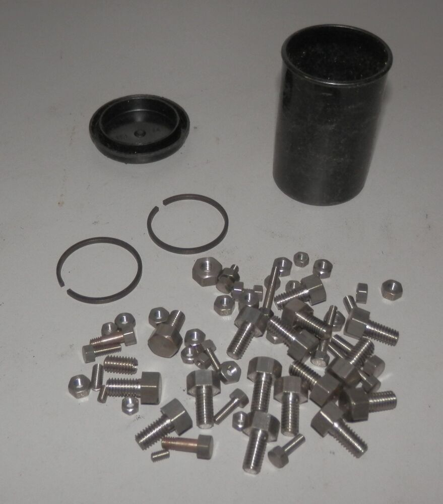 STUART MODELS LIVE STEAM BEAM ENGINE FIXINGS & PISTON RINGS