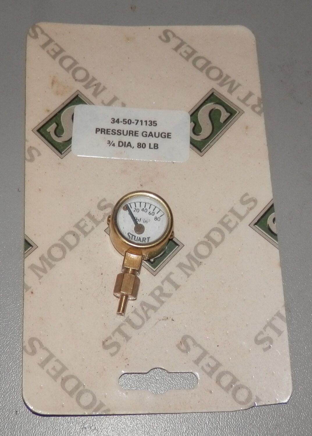 STUART MODELS LIVE STEAM ENGINE 3/4