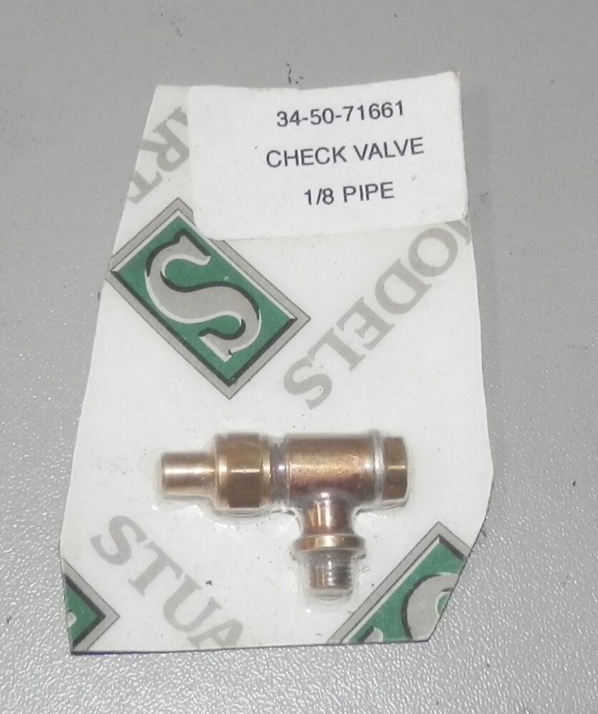 STUART TURNER MODELS LIVE STEAM ENGINE WATER CHECK VALVE BOILER FITTING