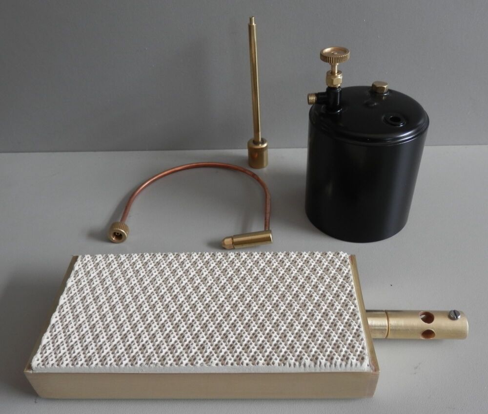 DELUXE ALL BRASS BURNER SET FOR STUART MENDIP BOILERS